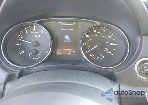 2017 Nissan Rogue Sv из США, поврежденный, VIN KNMAT2MT6HP587917